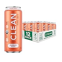 Vista 7 de Gaseosa de yerba mate de limón y lima baja en calorías de CLEAN Cause, bebida energética alternativa USDA orgánica, baja en azúcar, 160 mg