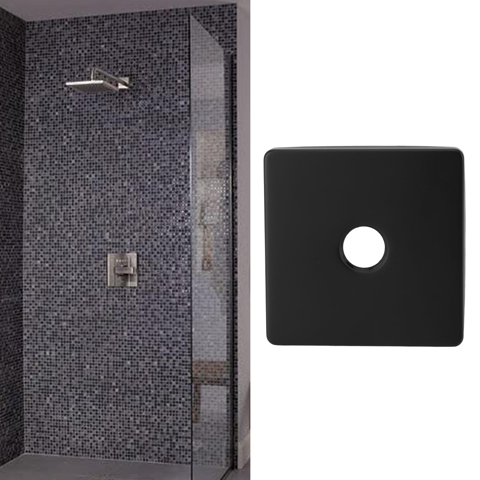 3.5 Inch Shower Arm Flange Cover Plate Suitable For Most Shower Head - View #11