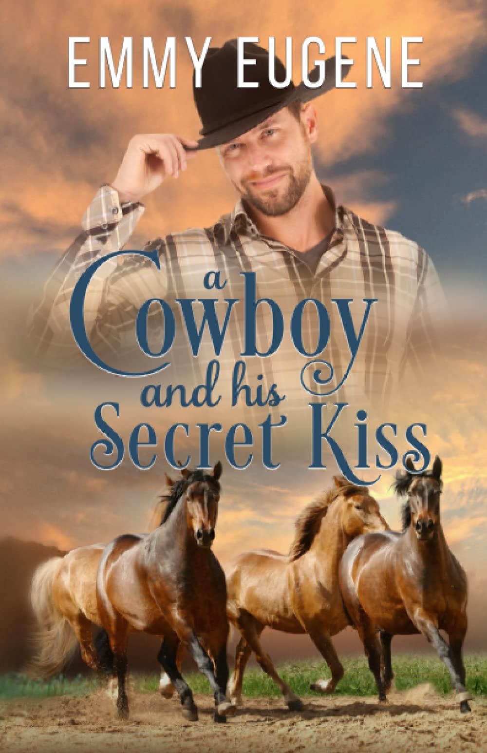 A Cowboy and his Secret Kiss: An Adams Sisters Novel (Chestnut Ranch Romance)