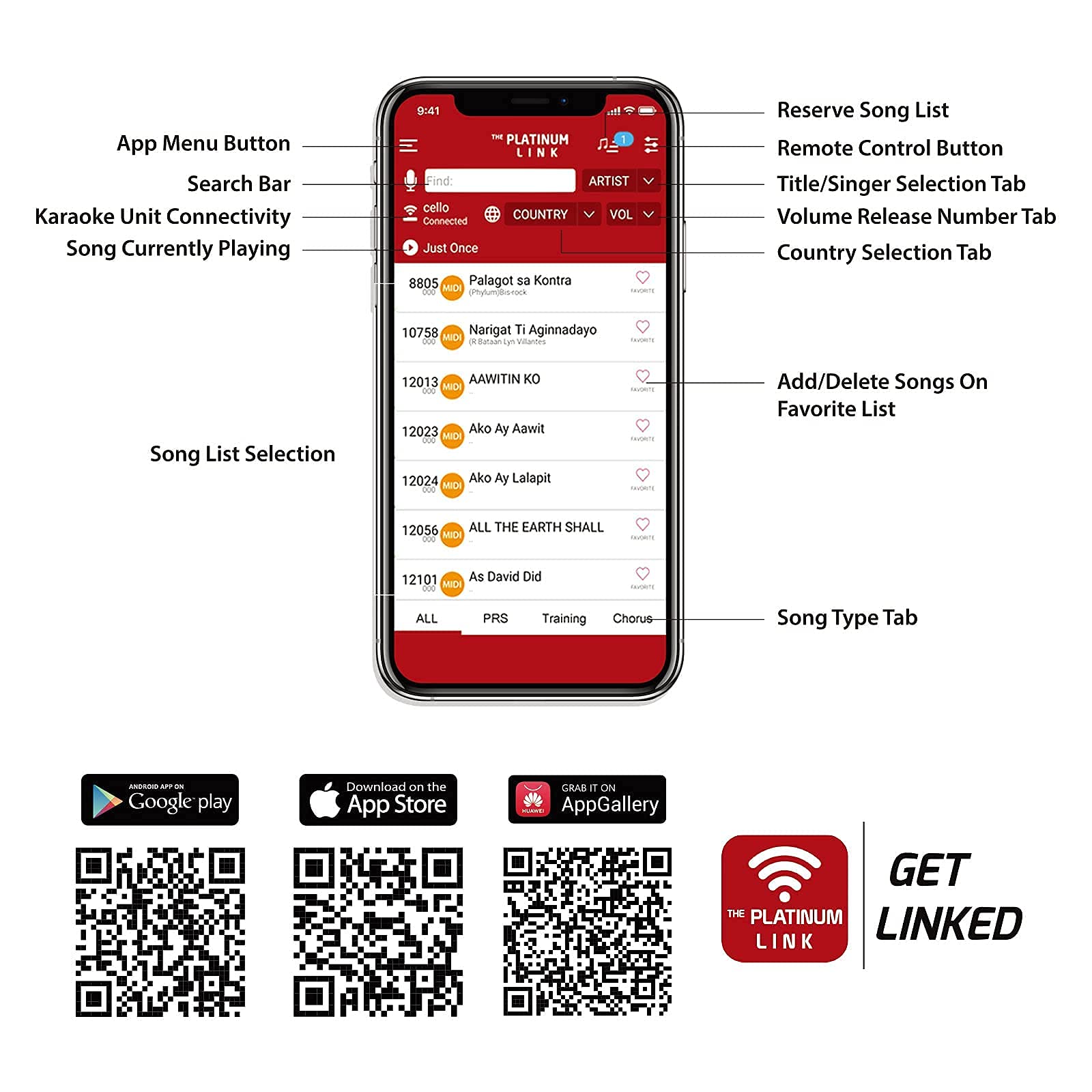 Buy 2022 New The Platinum CELLO2 Karaoke Machine, Over 23K Songs 7K
