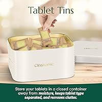 Vista 4 de CLEANOMIC Paquete de tabletas de eliminación de basura y lata de tabletas