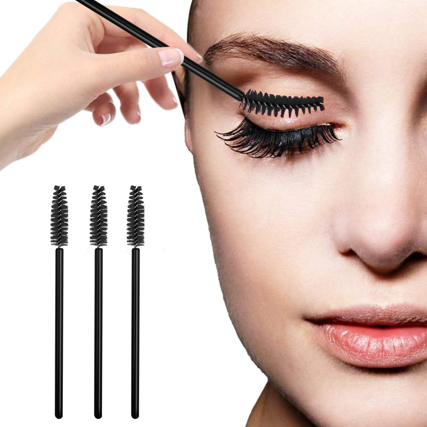 Disposable Eyelash Mascara Brushes for Eye Lashes Extens Eyebrow