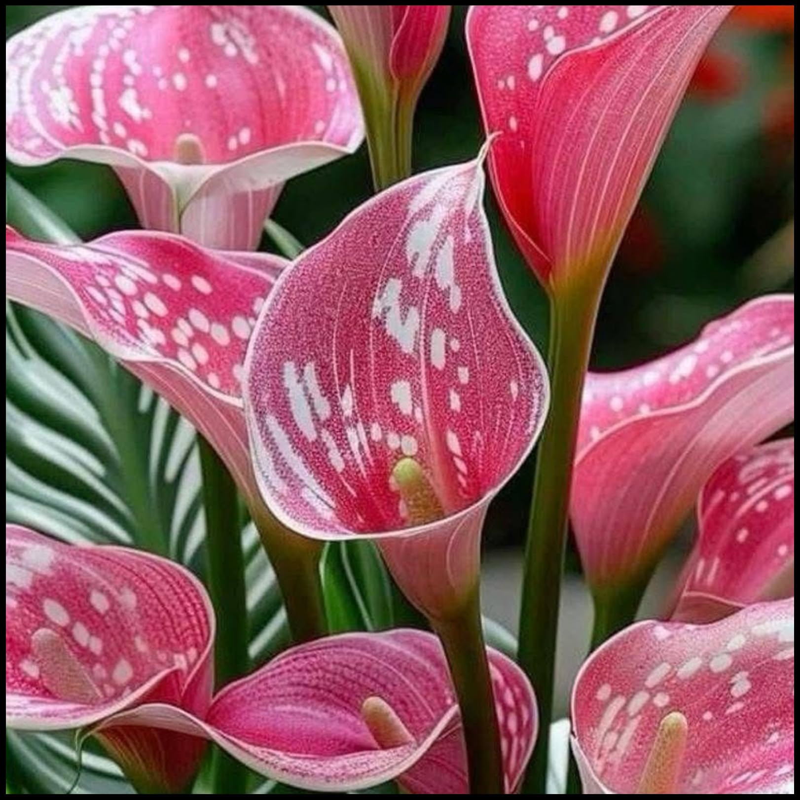Calla Lily Bulbs.-/Good for Containers/Natural Organic/Greening Flower/Cut Flowers/Wedding Flowers/[NVNJHJN]-8 Bulbs-B