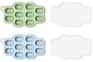 Baby Food Freezer Tray with Lid 2 Pack: Your Go-to for Easy Baby Food Storage