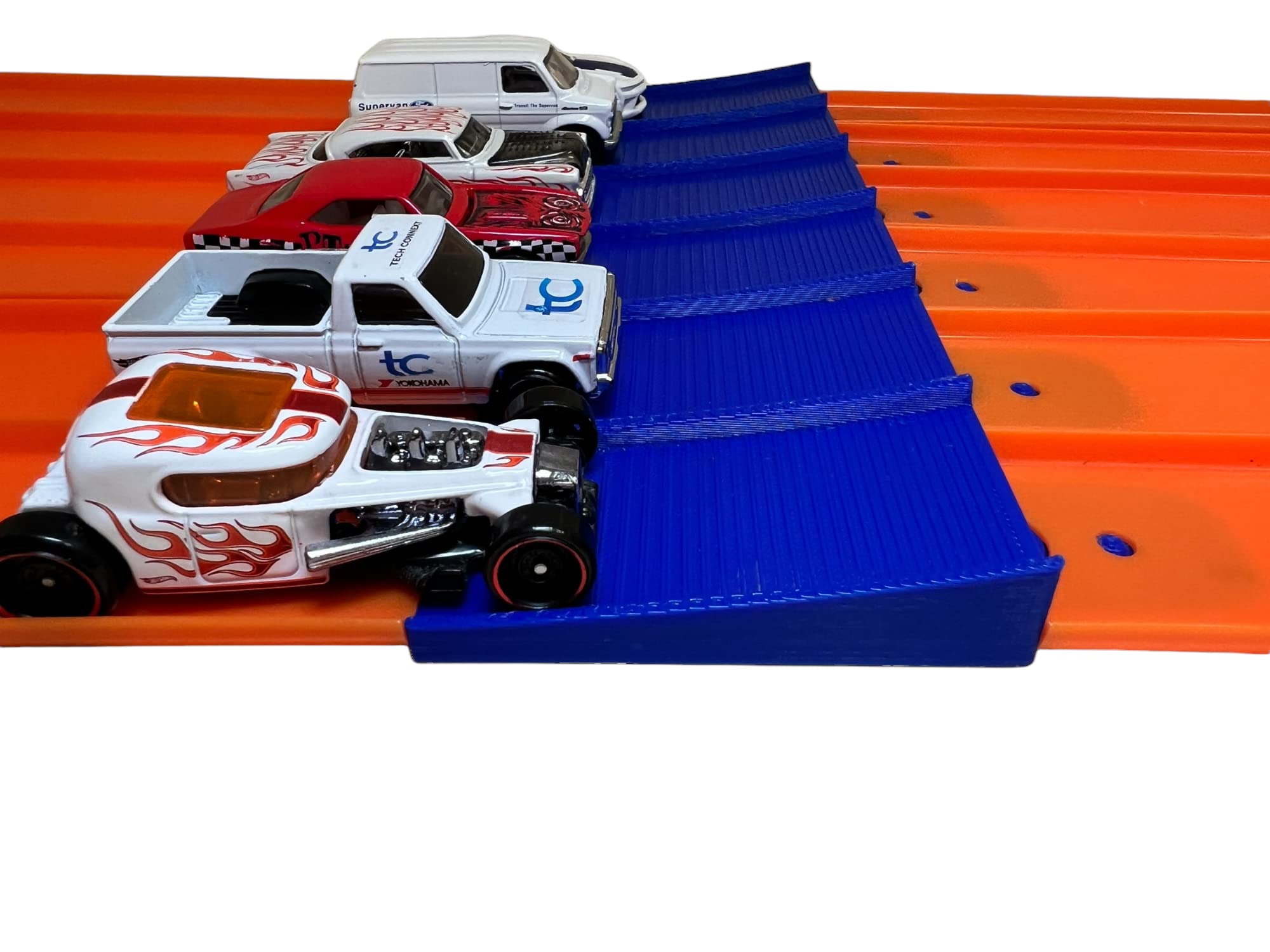 Amazon.com: 6 Lane Jump | Compatible with Hot Wheels Super 6 Lane