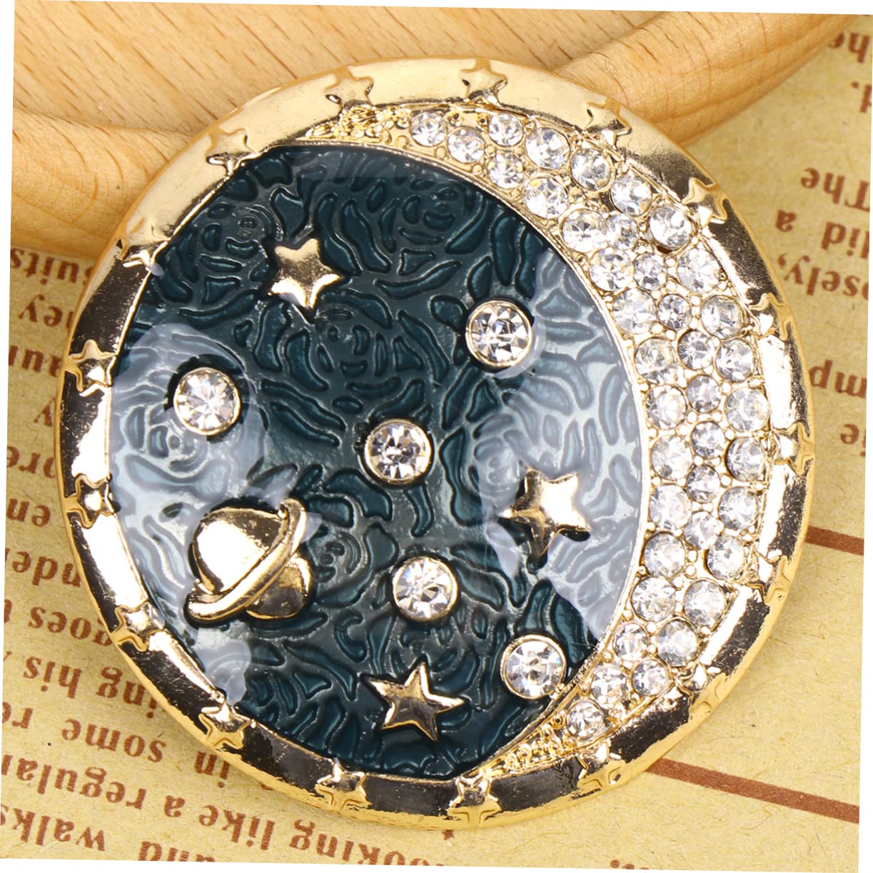 3pcs Dress Brooch Clip Enamel Lapel Pin Decorative Pins Breastpin