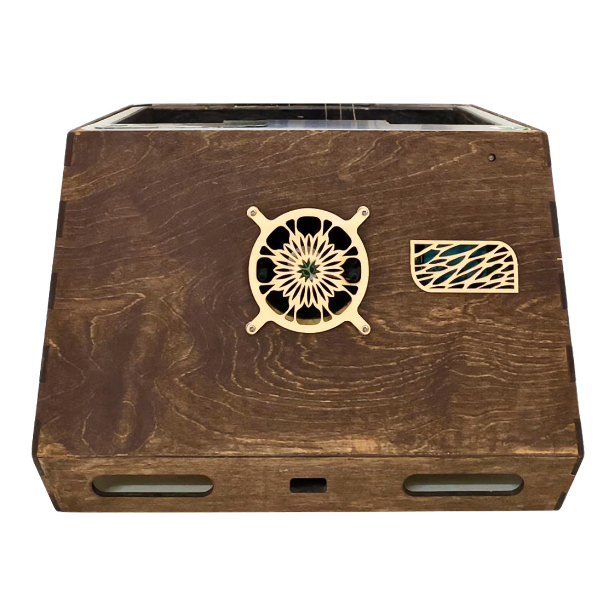 TREEOTEK - AIRemedy GaiA PLW Wooden Intelligent Air Purifier for Home - Smart Air Quality Monitoring Control via
