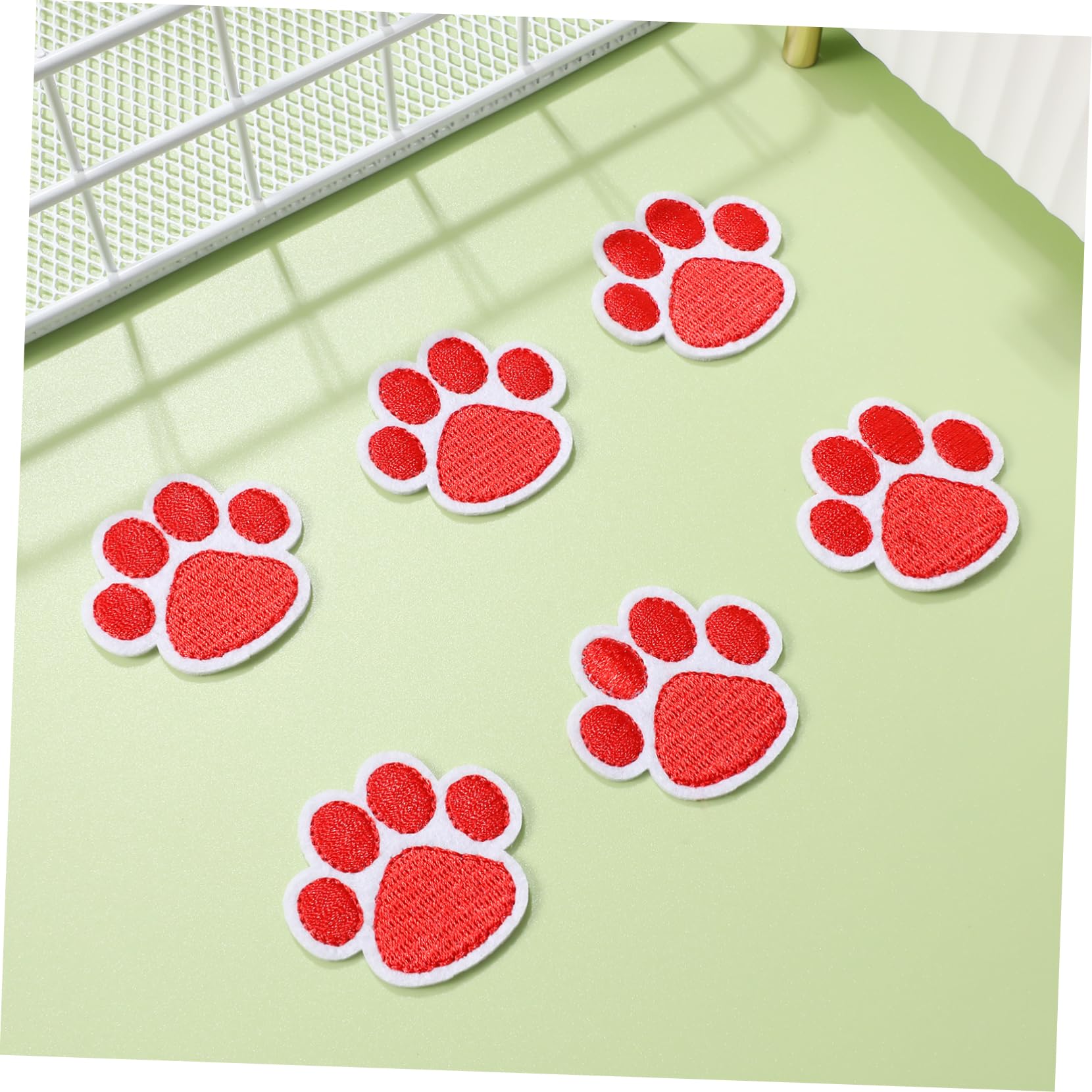 SHINEOFI 100pezzi Toppe Ricamate Per Applique Cane Per Abbigliamento e Accessori Te Per Giubbotti e