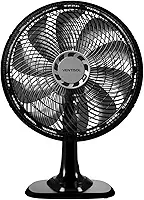 Ventilador de Mesa Ventisol Oscilante Turbo Grade De Plástico 10p 50cm 150w 220v Preto - 17599