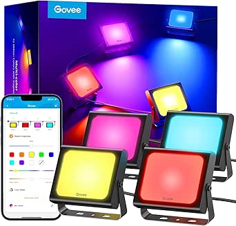 Govee RGBIC Outdoor Flood Lights