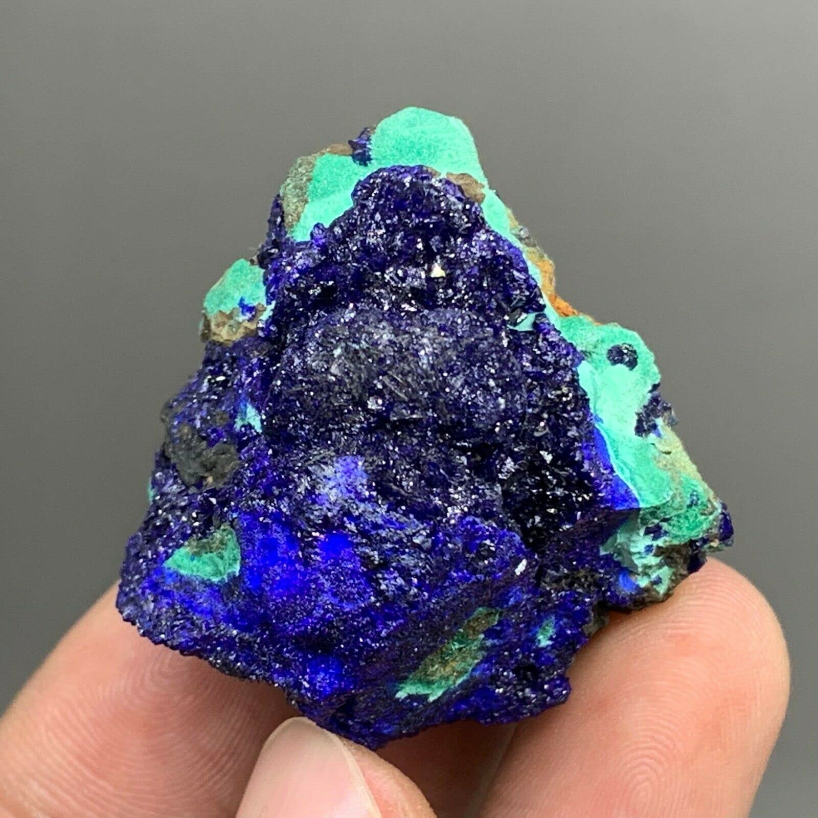 Spécimens naturels de cristallins d'azurite/Malachite de Chine Y401 xingyong