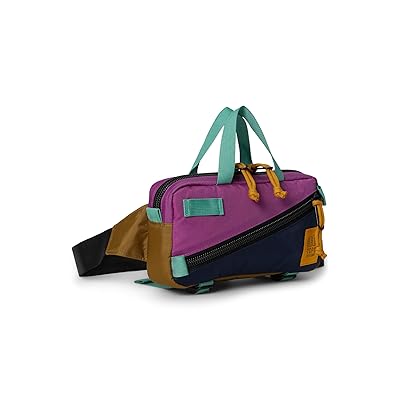 Topo Designs Mini Quick Pack Day Pack Bags Grape/Navy, Canvas/Nylon