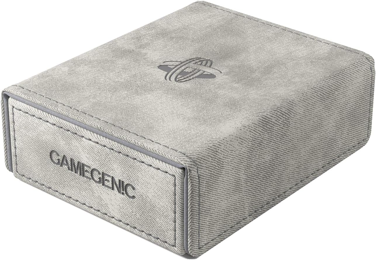 Token Keep - Premium Token Box for Safe Storage, Fits Dungeon 1100+ and Dungeon S 550+, Holds Tokens, Dice, and Cards, Fully Usable During Gameplay, Gray Color, Made, exact product listing photograph