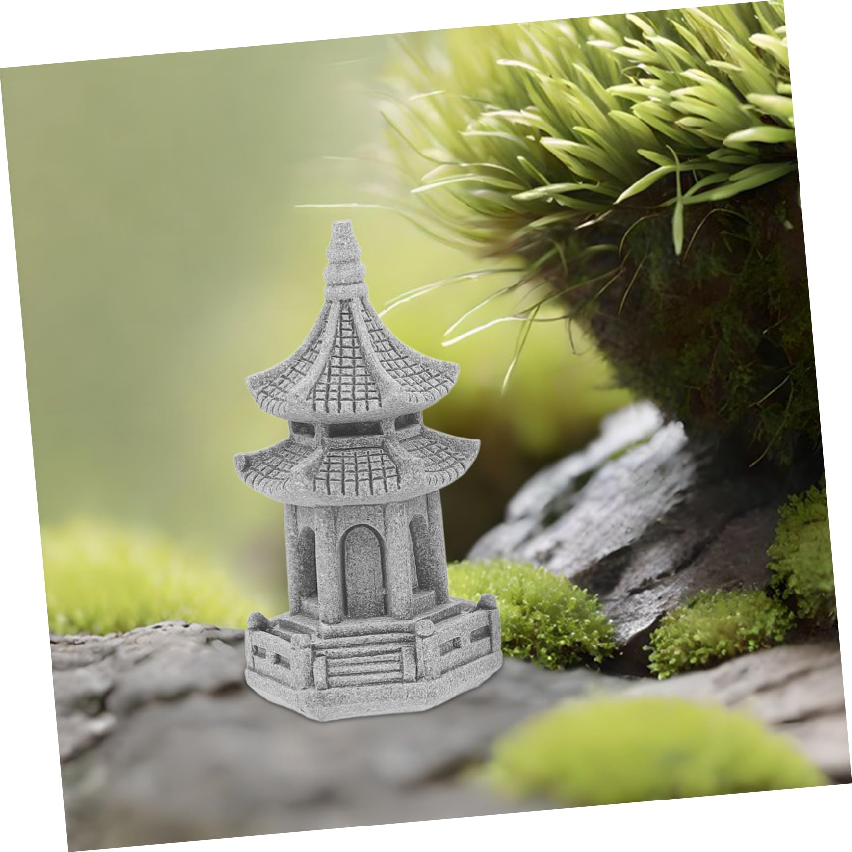Supvox 15stücke Teiliges Simulation Pavillon Form Landschaftsornament Garten Deko Miniatur Für Bonsai Und -landschaften Dekorative Gartenaccessoires