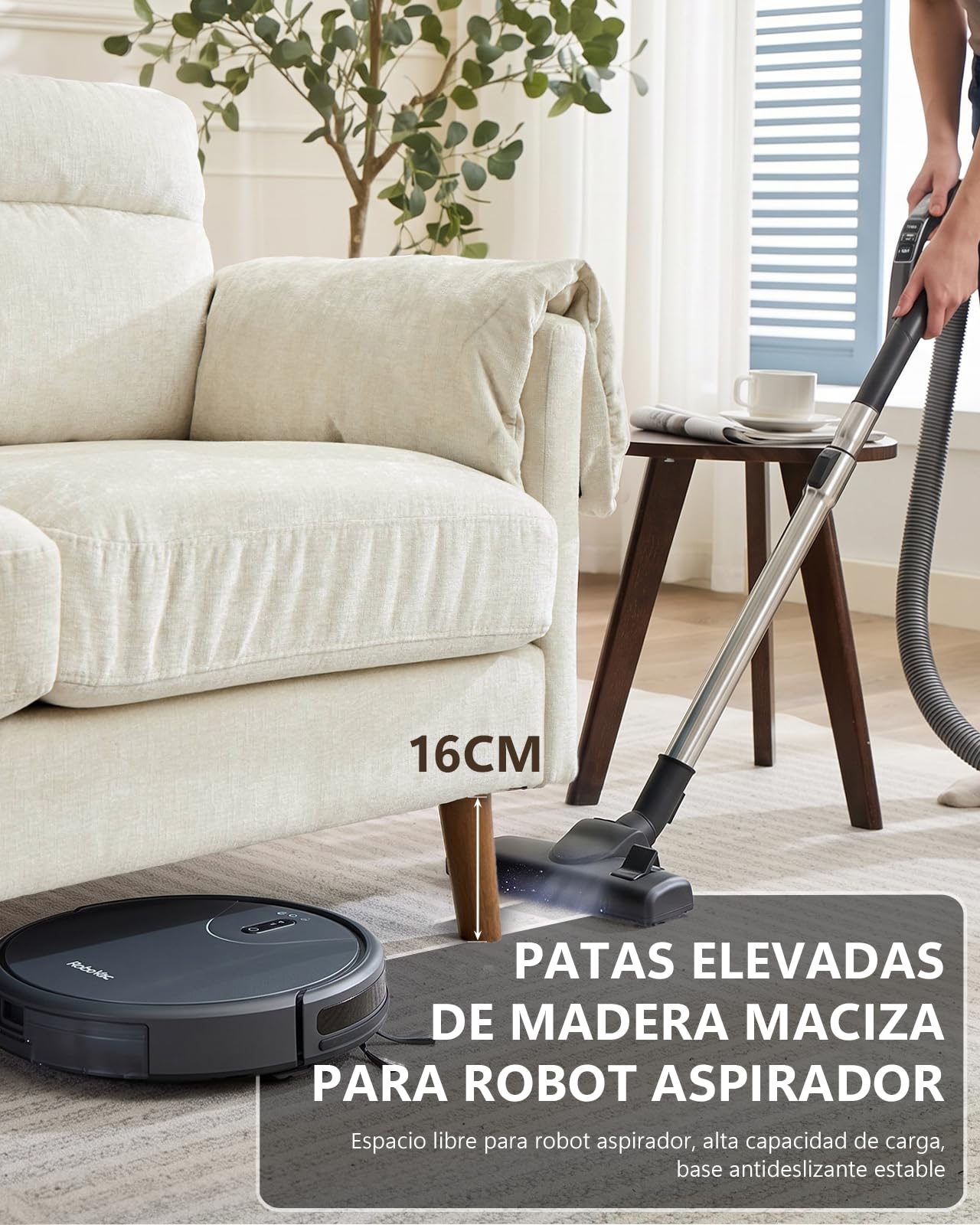 Sofá de 2 Plazas Chenilla Blanco, Diseño Compacto para Salón y Apartamento