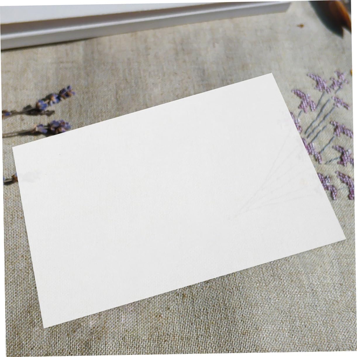 EPIGEIST 4pcs Machine Embroidery Stabilizer Adhesive Water-Soluble Backing Cut Away for Embroidery Patterns Pack