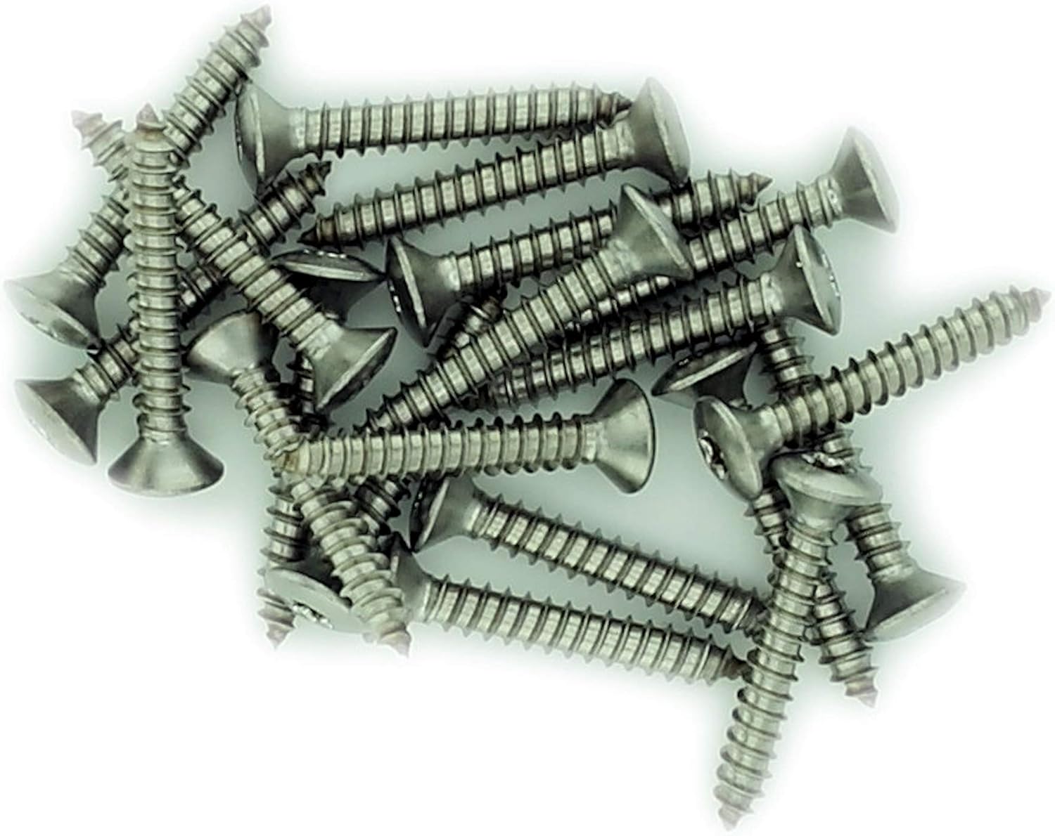 No.7 x 1.975 (3.9mm x 50mm) TX Raised Countersunk Self-Tapping Screw - Stainless Steel (A2) (Pack of 20), 3.9x50 - A2 (20) - Image 4