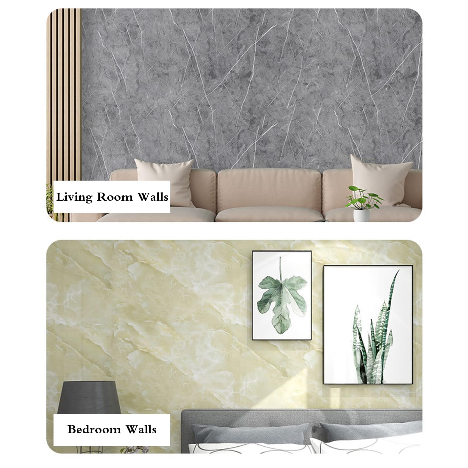 Piastrelle Adesive Cucina,Mattonelle Adesive,Carta Adesiva Effetto Marmo,Piastrelle Adesives Cucina Bagno,Facili da Staccare E Applicare,Arredamento per La Casa,Soggiorno