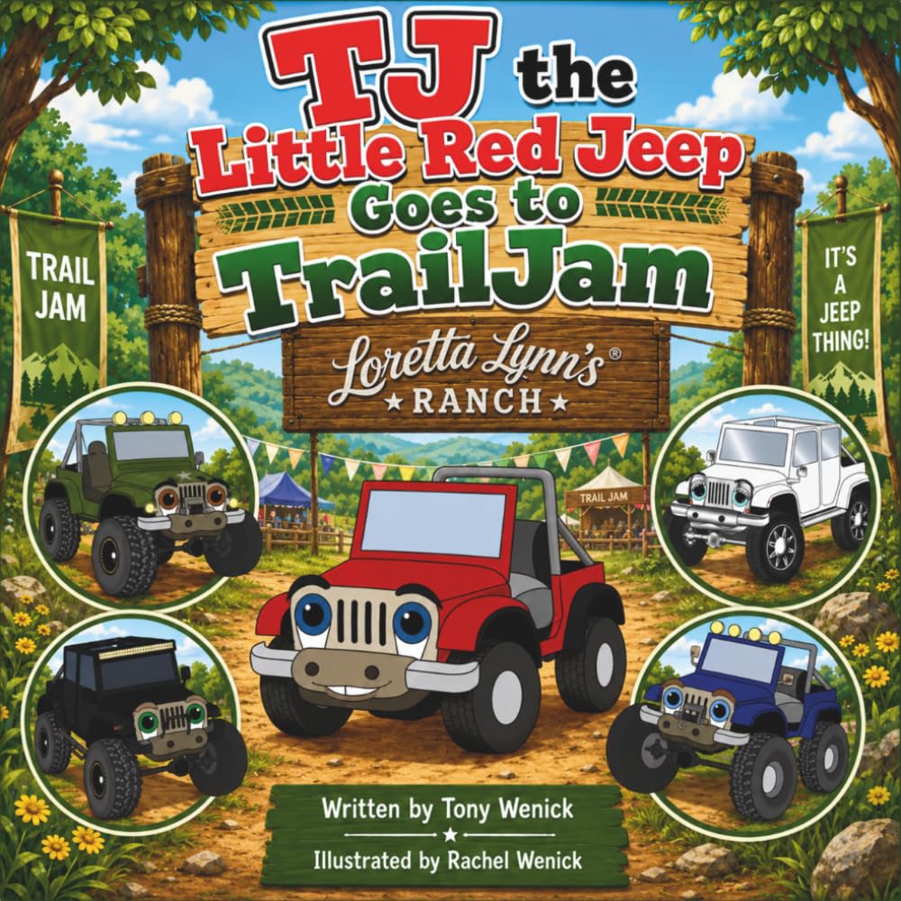 TJ the Little Red Jeep Goes to TrailJam (TJ the Little Red Jeep and Friends)