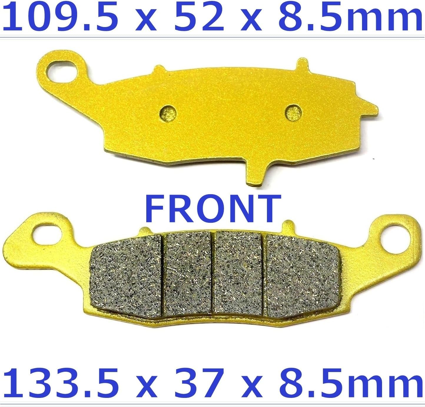 Front Rear Brake Pads Brakes for Suzuki Katana GSX600F GSX750F 1998-2006 - GSF600 Bandit 2000-2003 - SV650 SV650S 1999-2002 FA231 FA229 FA063 MC0151