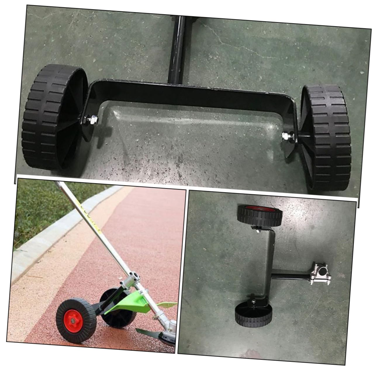 2piezas Ruedas De Soporte Para Cortacésped Para Generador Herramientas Para Césped Fácil Movimiento