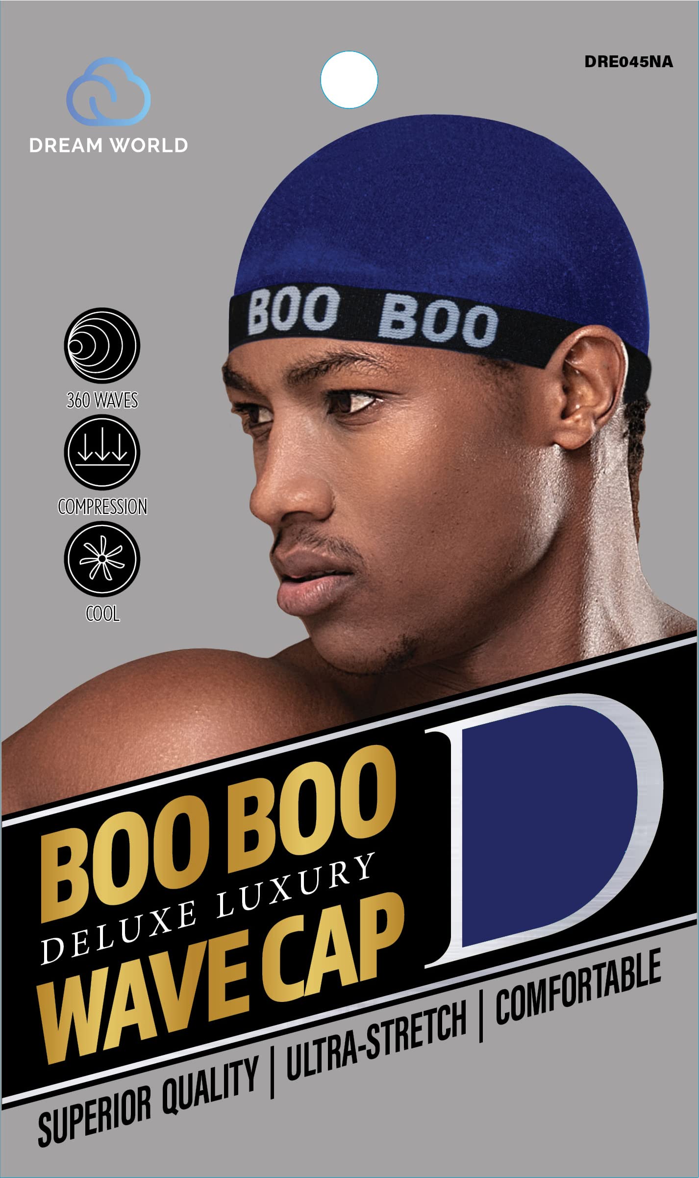 Amazon.com: Dream World Boo Boo Wave Cap - Navy : Clothing, Shoes
