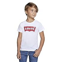 Levi’s Lvb Batwing Tee, T-shirt Bambini e ragazzi, Bianco (White), 8 anni