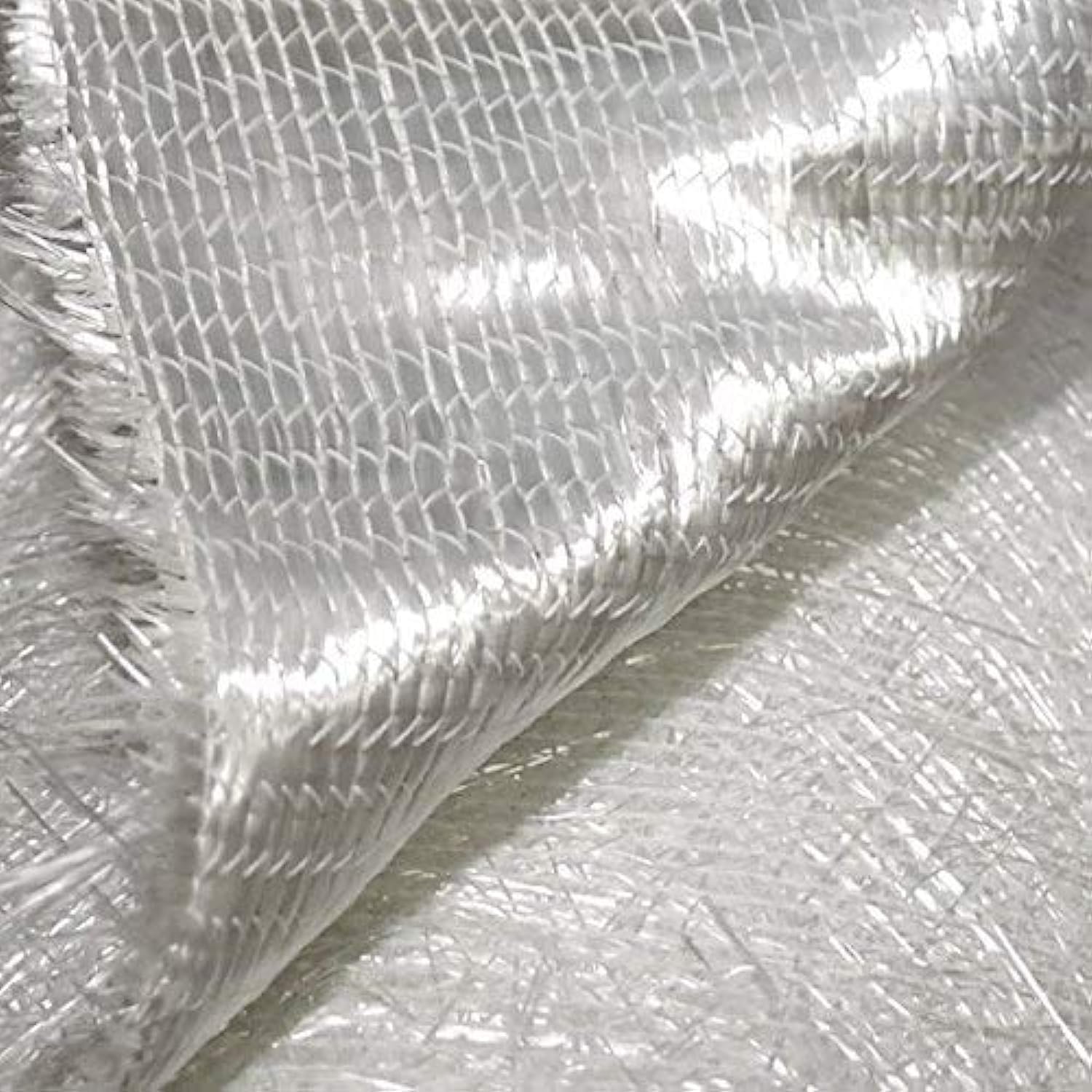 Biaxial Fiberglass Chopped Strand Cloth 1708 x 38 x 10 Yards, Laminating Repair Kits-Great for Boats, Car Exterior, Canoe, Surfboard, Non-Tacky Finish