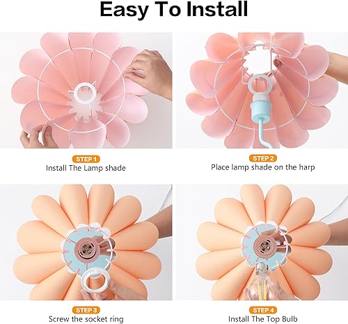 Miniatura 6 de Lámparas de mesa para sala de estar, lámparas regulables modernas azules y naranjas con puerto USB y toma de corriente