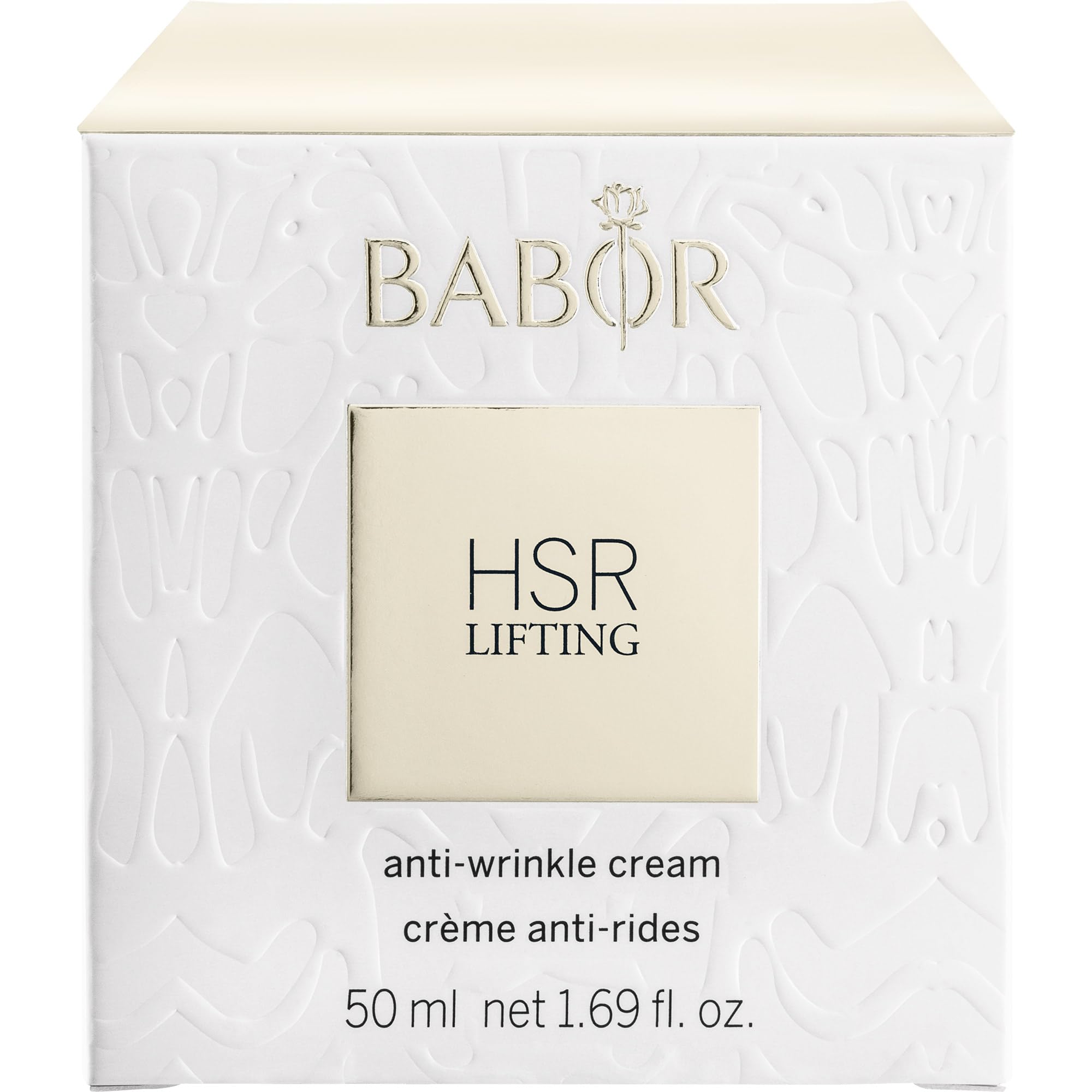 BABOR HSR LIFTING Cream, Crema facial antiarrugas, Crema facial antienvejecimiento para todo tipo de pieles, Con vitamina E, manteca de karité y aceite de almendras, 1 x 50 ml, versión 2021