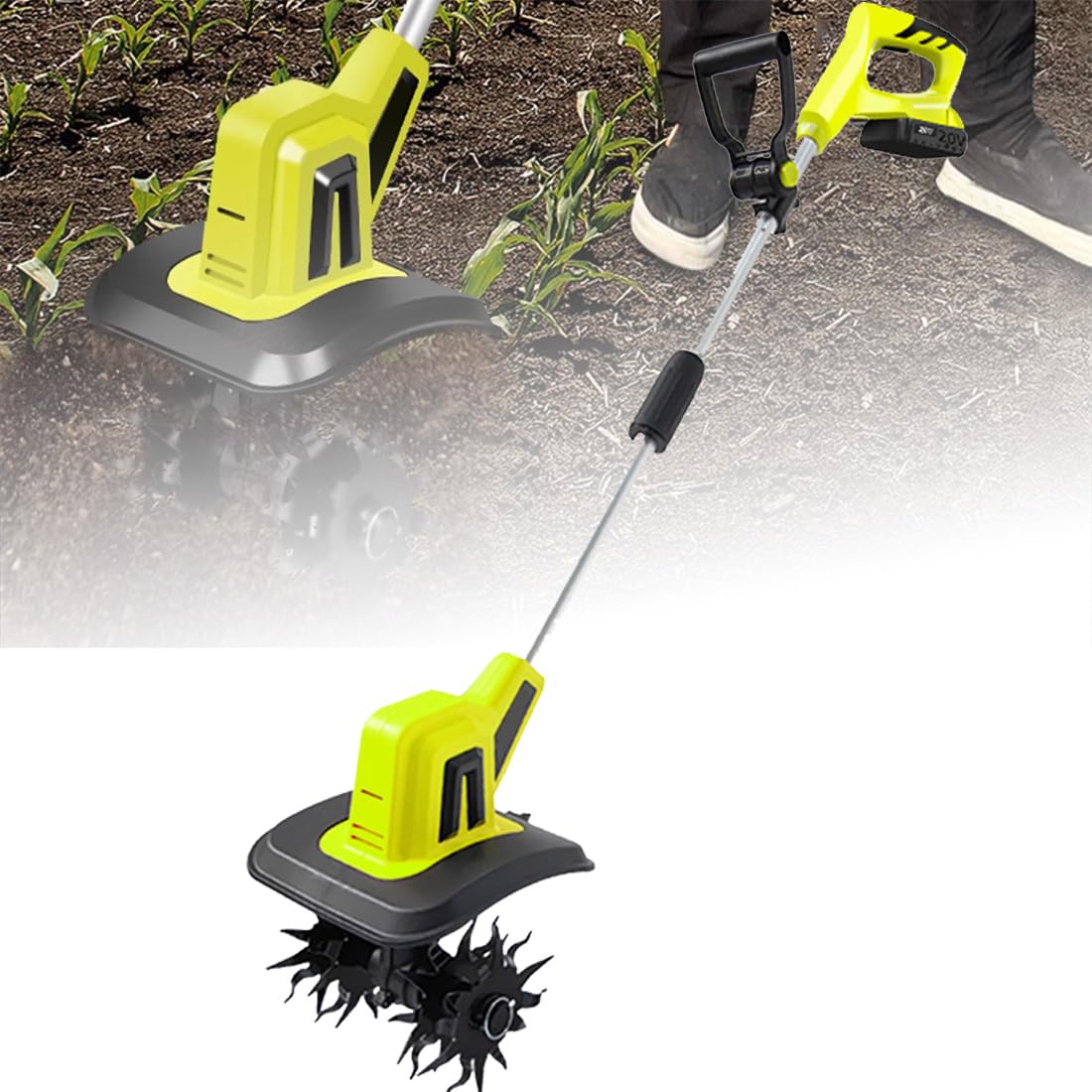 Cultivateur de sol électrique pour embellir votre pelouse et potager