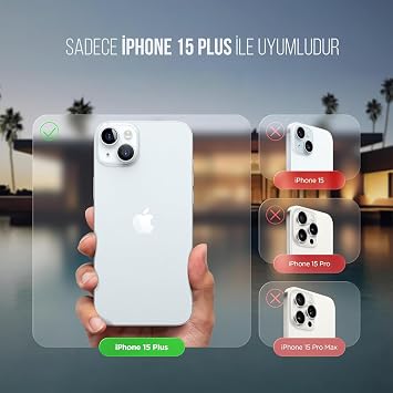 Babilden iPhone Kılıf İnce Sıvı Silikon 3 Katmanlı Tam Kaplamalı Yumuşak Jel Kauçuk Kılıf Kapak (iPhone 15 Plus Yeşil(42)