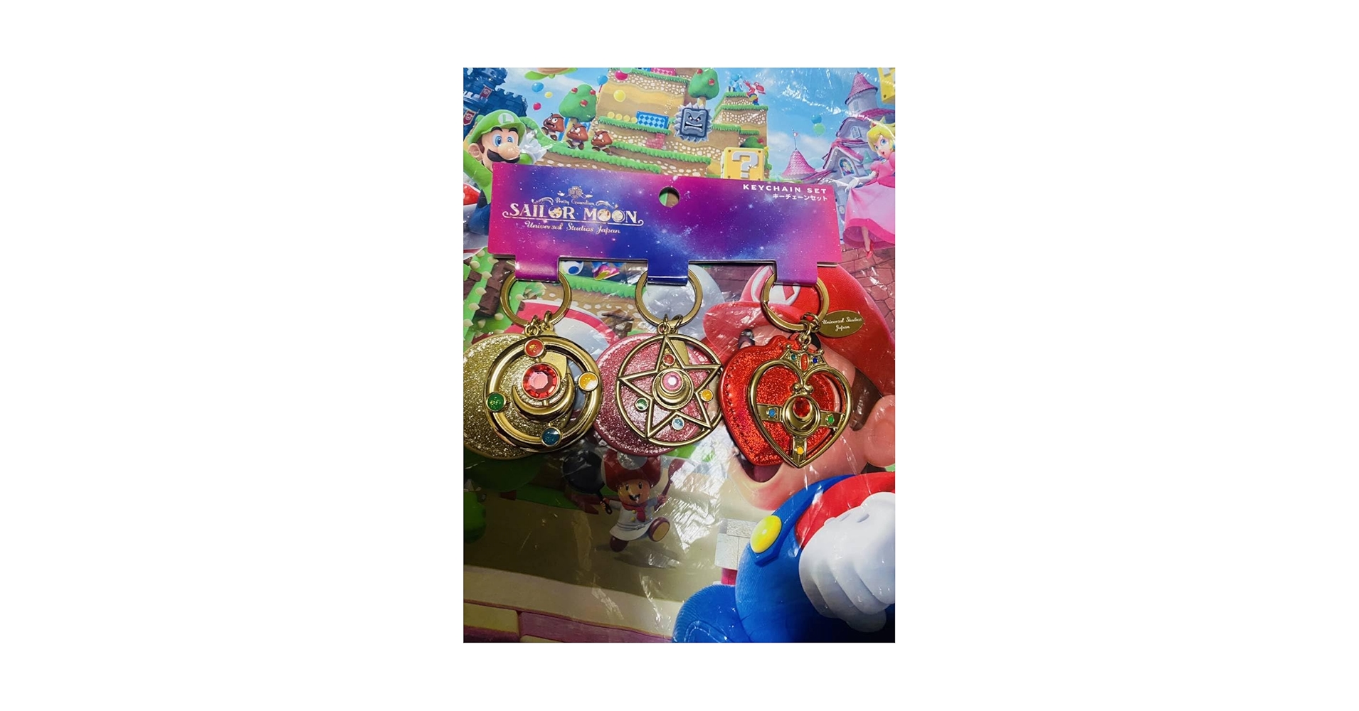 ユニバ　USJ セーラームーン　ぬいぐるみキーチェーン　まとめ売り　6点セット ユニバ USJ セーラームーン ぬいぐるみキーチェーン まとめ売り