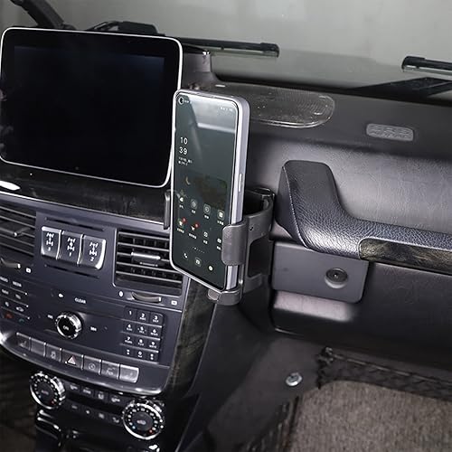 Miniatura 6 de Soporte multifuncional para teléfono compatible con Mercedes Benz Clase G W463 G500 G550 G55 G63 G63 G63 G55 G63 G550 G63 G550 G63 G63 G550 G63 G55