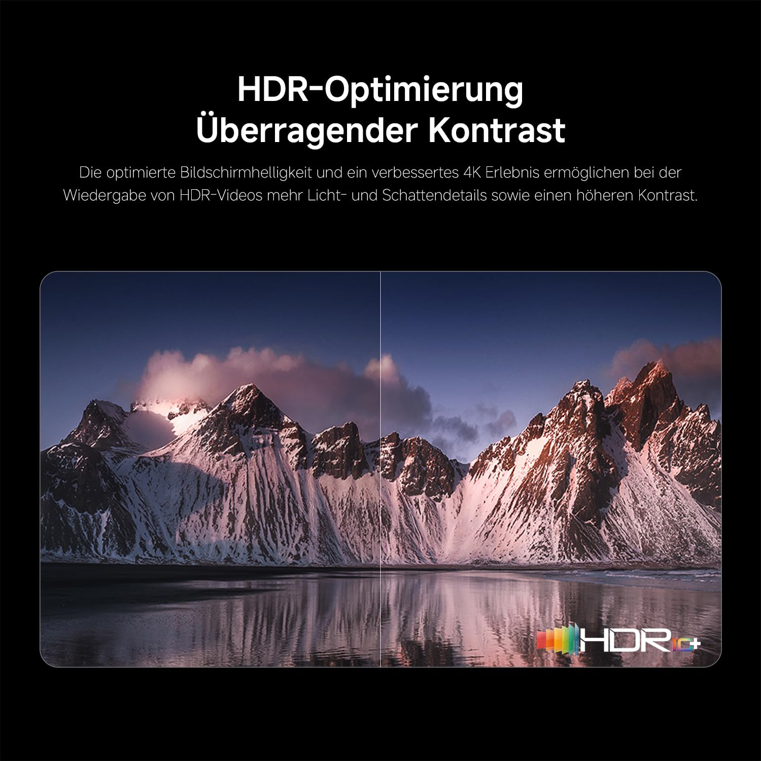 XIAOMI A Pro, 65" (165 cm), 4K UHD QLED, Smart TV, Google TV, Triple Tuner DVB-C/S/S2/T/T2, HDR10+, Game Boost 120Hz, MEMC, Sprachsteuerung mit, 2+8GB, Kompatibel mit Apple Airplay & Google Cast