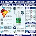 Zimmer Hard Water Detergent Liquid- 1x 2L with Mineral Lock Technology | Infused with Madurai Jasmine Hydrosol & Zinc Ricinoleate | Best for Front & Top Load Machines gallery image