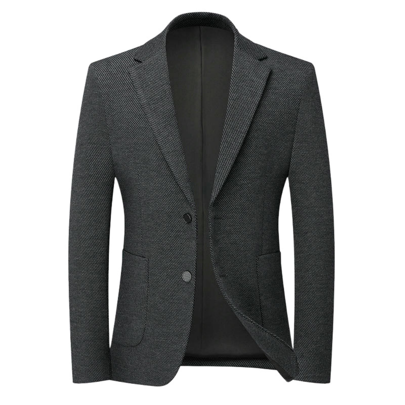 Blazer homme slim fit classique veste décontractée mi-saison
