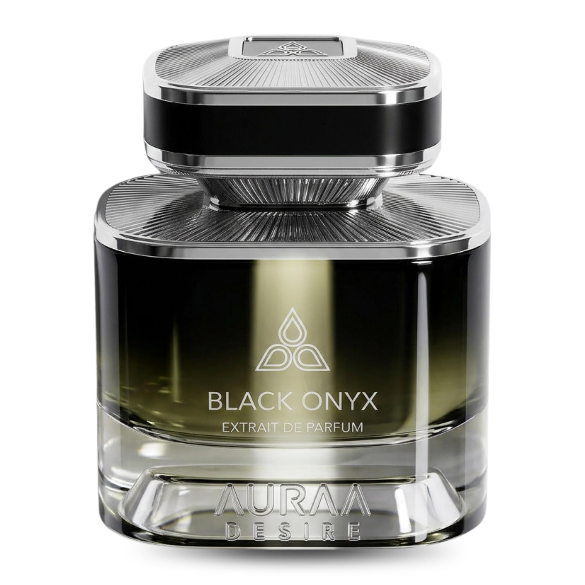 Black Onyx Extrait de Parfum 100ml by Auraa Desire – Long-Lasting Floral Spicy Perfume for Men | Bergamot, Patchouli, Jasmine & Vanilla Notes