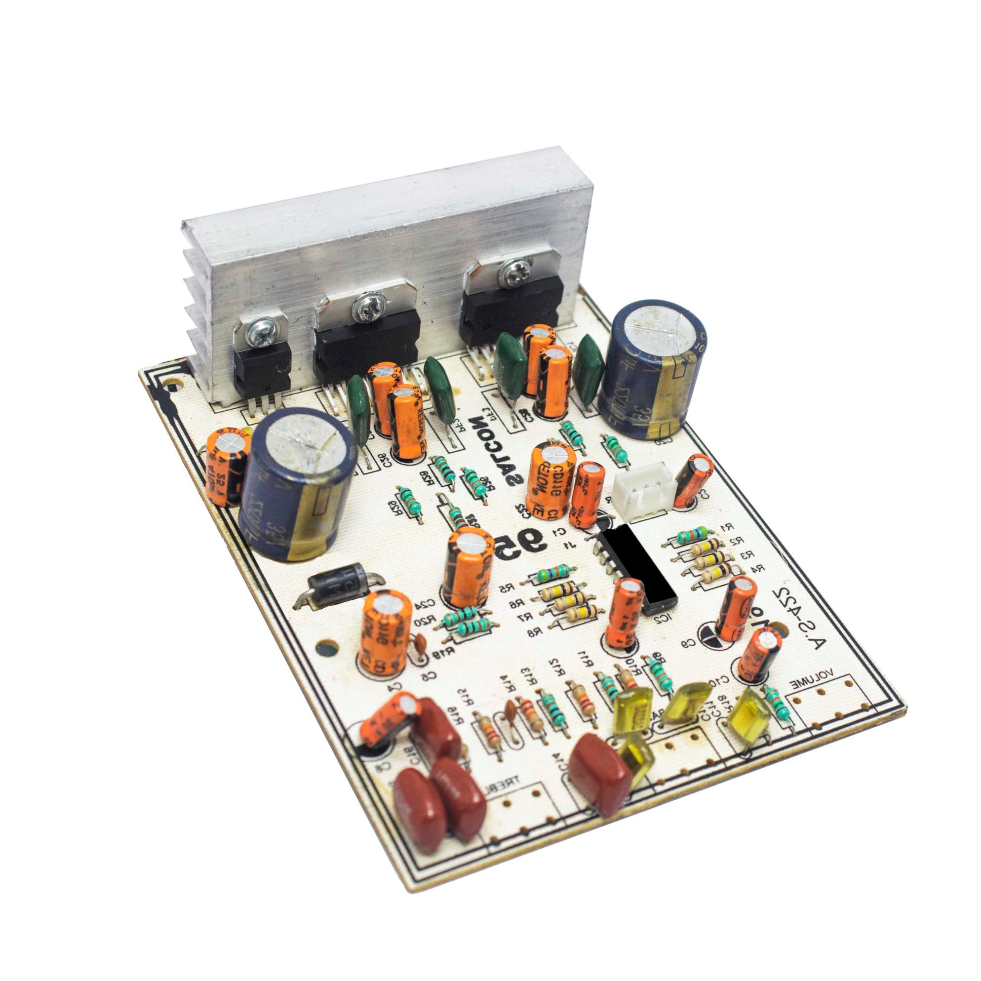 Salcon Electronics India (Device) 7297 Double IC Amplifier Board with BT Kit