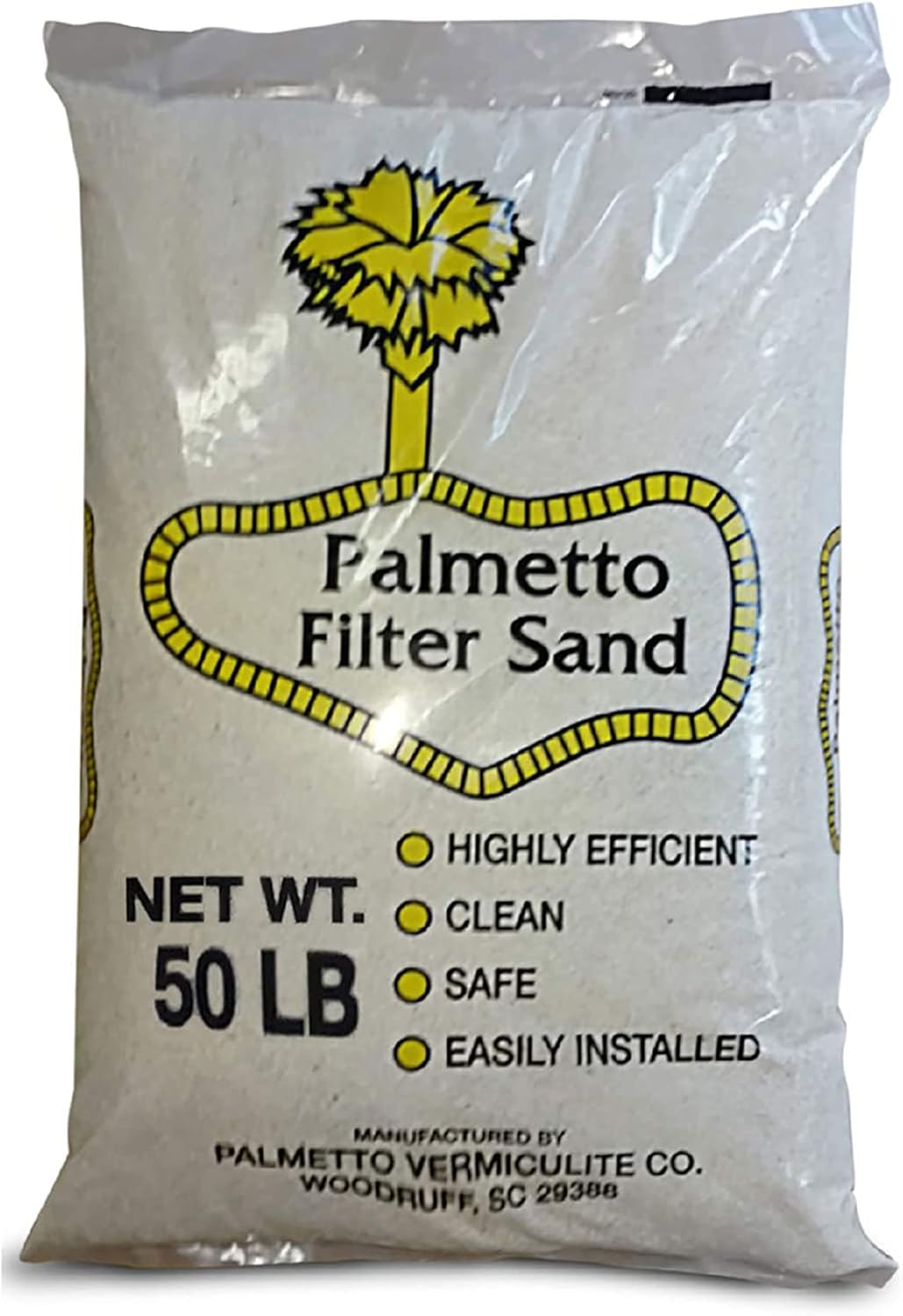 3 Pack Pool Filter Sand, Clean and Clear Water, Natural Sand for Residential and Commercial Pool Sand Filter Pumps, 50 Pound