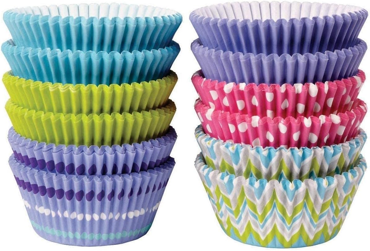 Wilton 300/Pack Baking Cups, Pastel, Standard