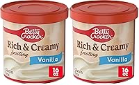 Vista 9 de Betty Crocker Glaseado de chocolate con leche rico y cremoso, sin gluten, 16 onzas