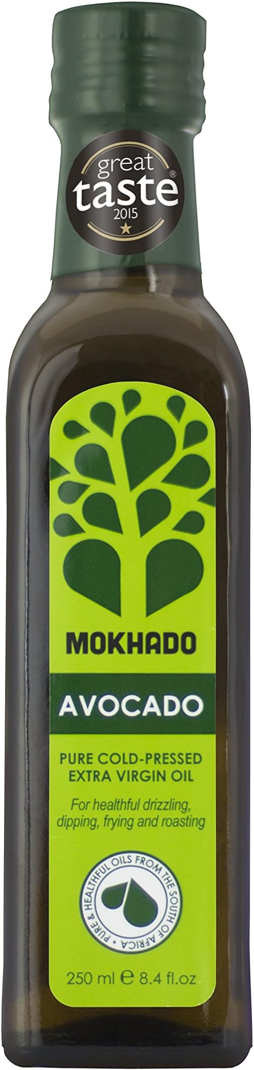 Mokhado Cold Pressed Extra Virgin Avocado Oil, 250 ml