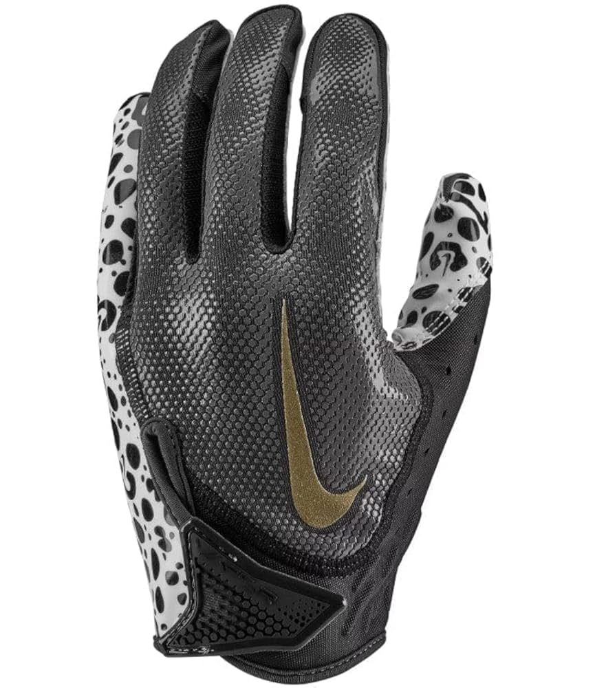 Amazon.com : Nike Vapor Jet 7.0 Football Gloves Gray | Gold