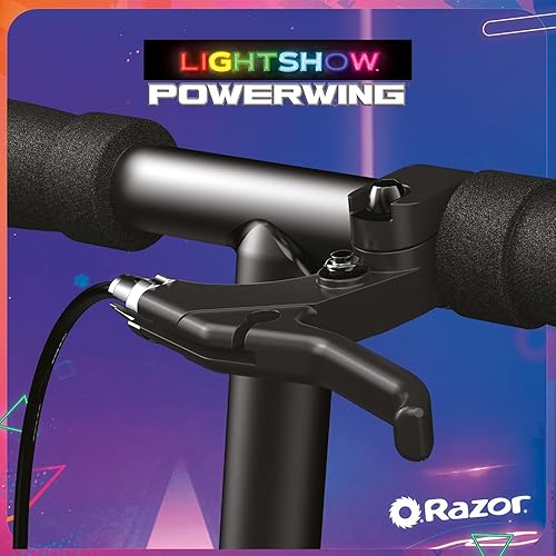 Miniatura 4 de Razor PowerWing Lightshow - Patinete con ruedas, color negro, talla única