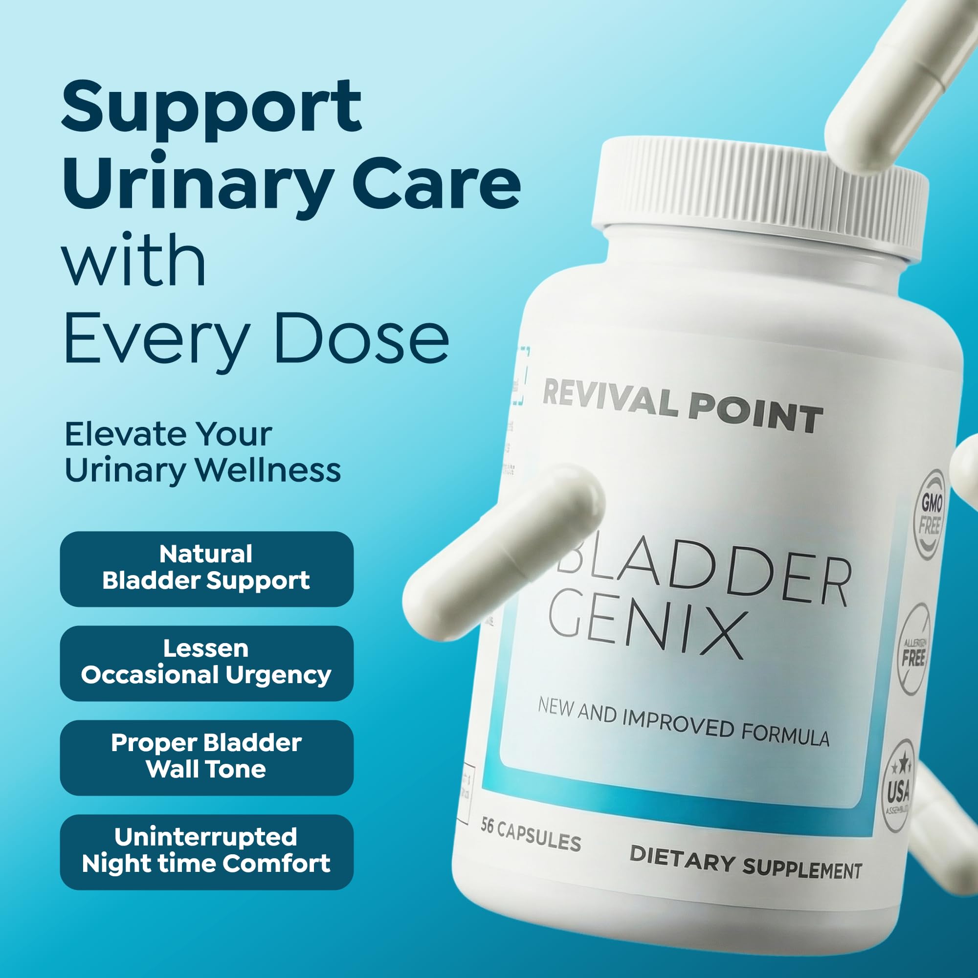 BladderGenix for Women and Men, Daily Bladder Control Support — Amazon image 3