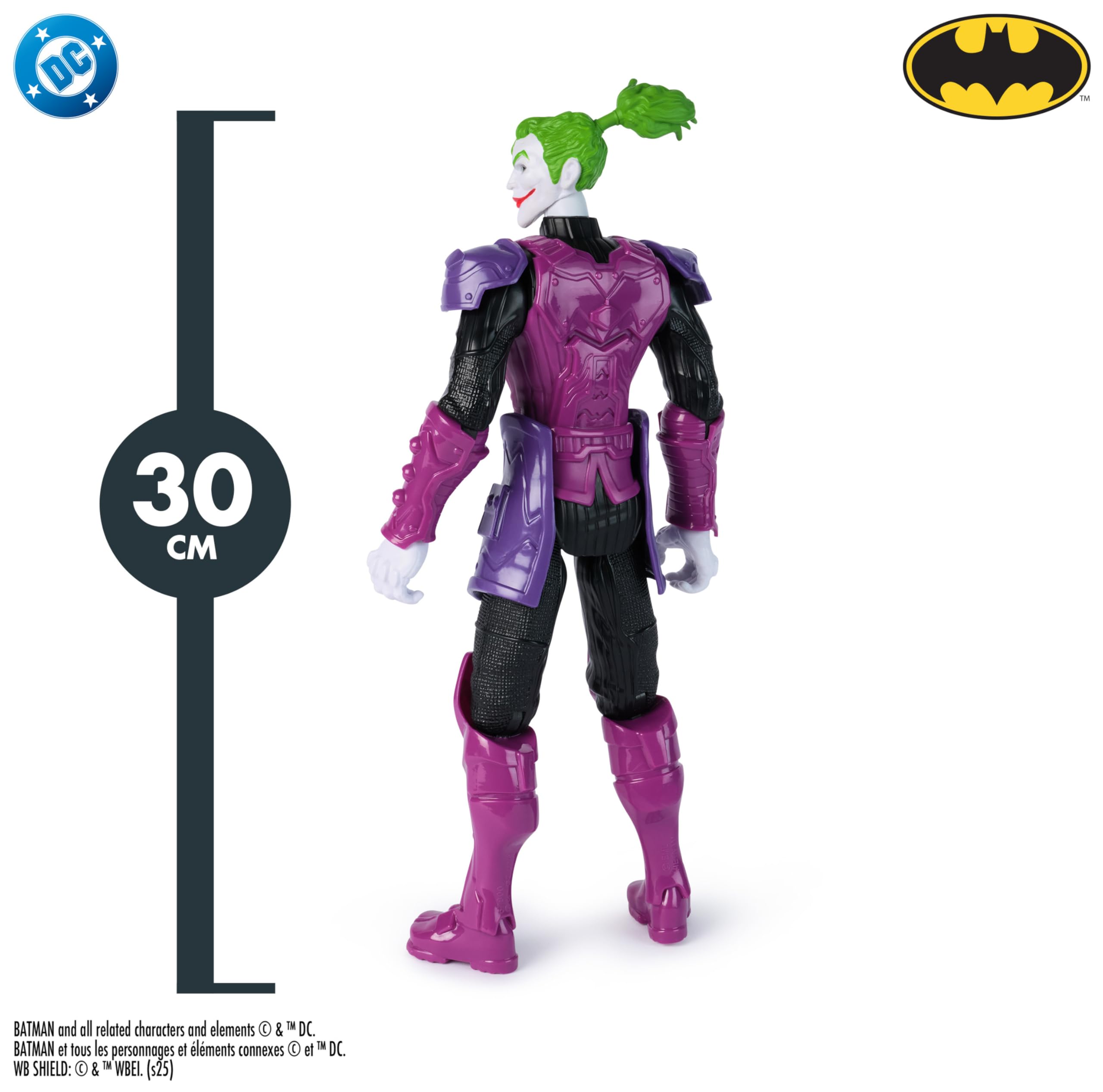 BATMAN DC Comics, Battle Strike Figurine d'action de 30,5 cm, Plus de 20 Phrases et Sons, Jouets à Collectionner pour garçons et Filles à partir de 3 BATMAN DC Comics, Battle Strike Figurine d'action de 30,5 cm, Plus de 20 Phrases et Sons, Jouets à Collectionner pour garçons et Filles à partir de 3