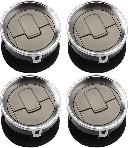 Dasbecan 4 piezas de ventilación de aire acondicionado para salpicadero de aire acondicionado compatibles con Ford F150 2009-2014 Reemplazan #