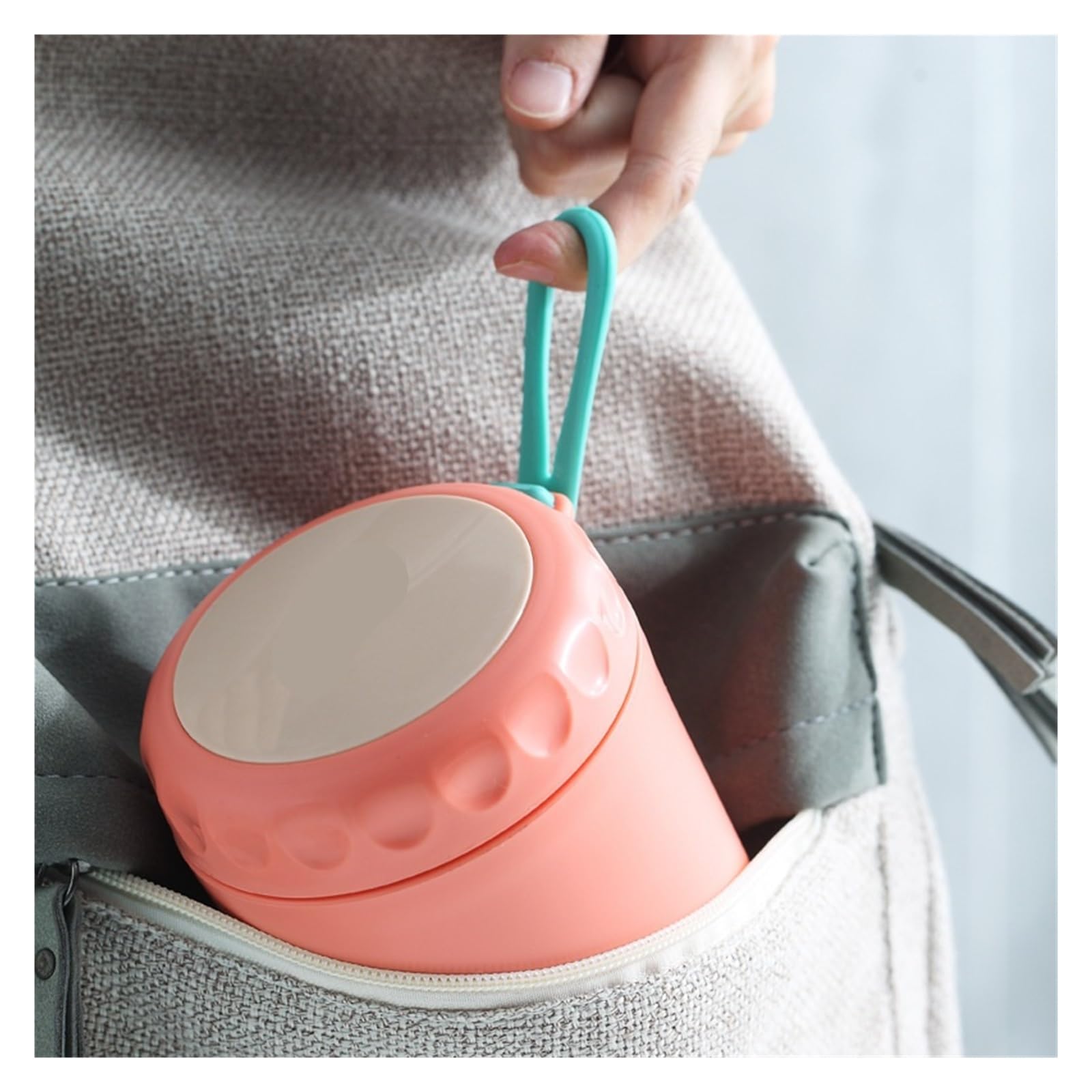 Générique Pot thermique for aliments isolés, tasse à soupe, conteneurs sous vide, boîte déjeuner en acier inoxydable, maintien au chaud for l'école(Blue)