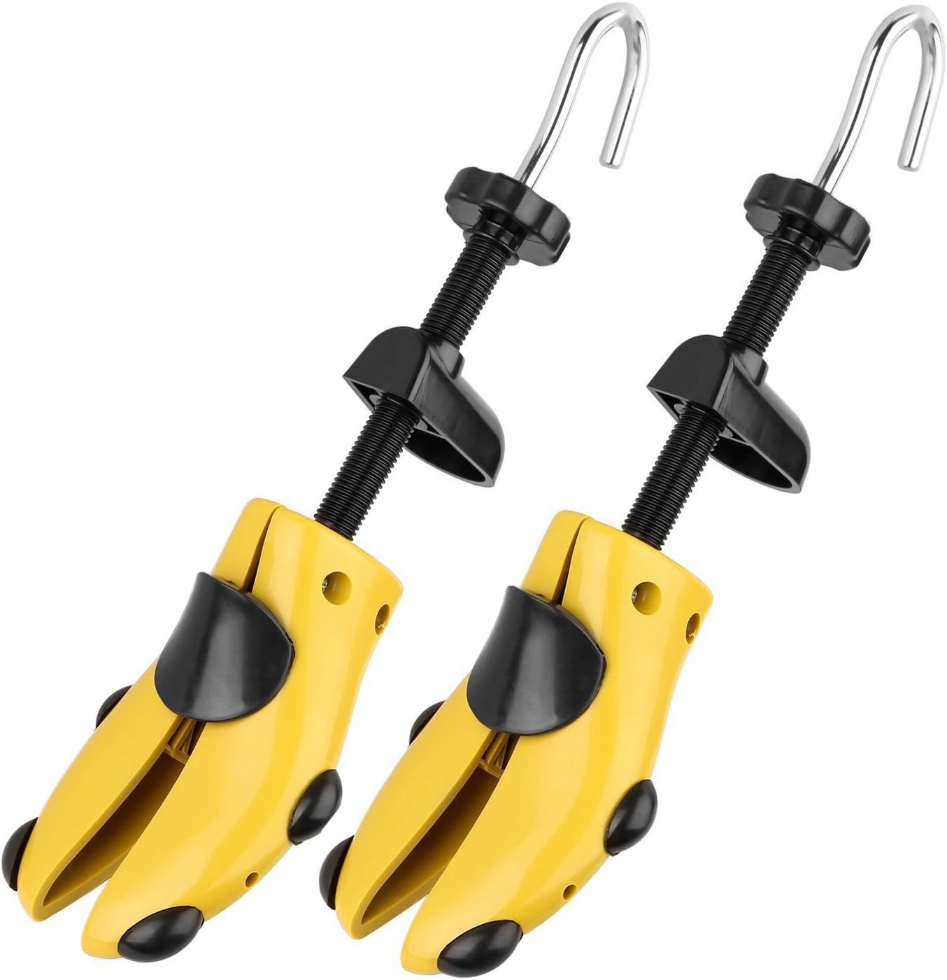 Unisex Pair of Professional 2-Way Shoe Tree Stretcher Adjustable Instep & Length Shoe Shaper for Men and Women